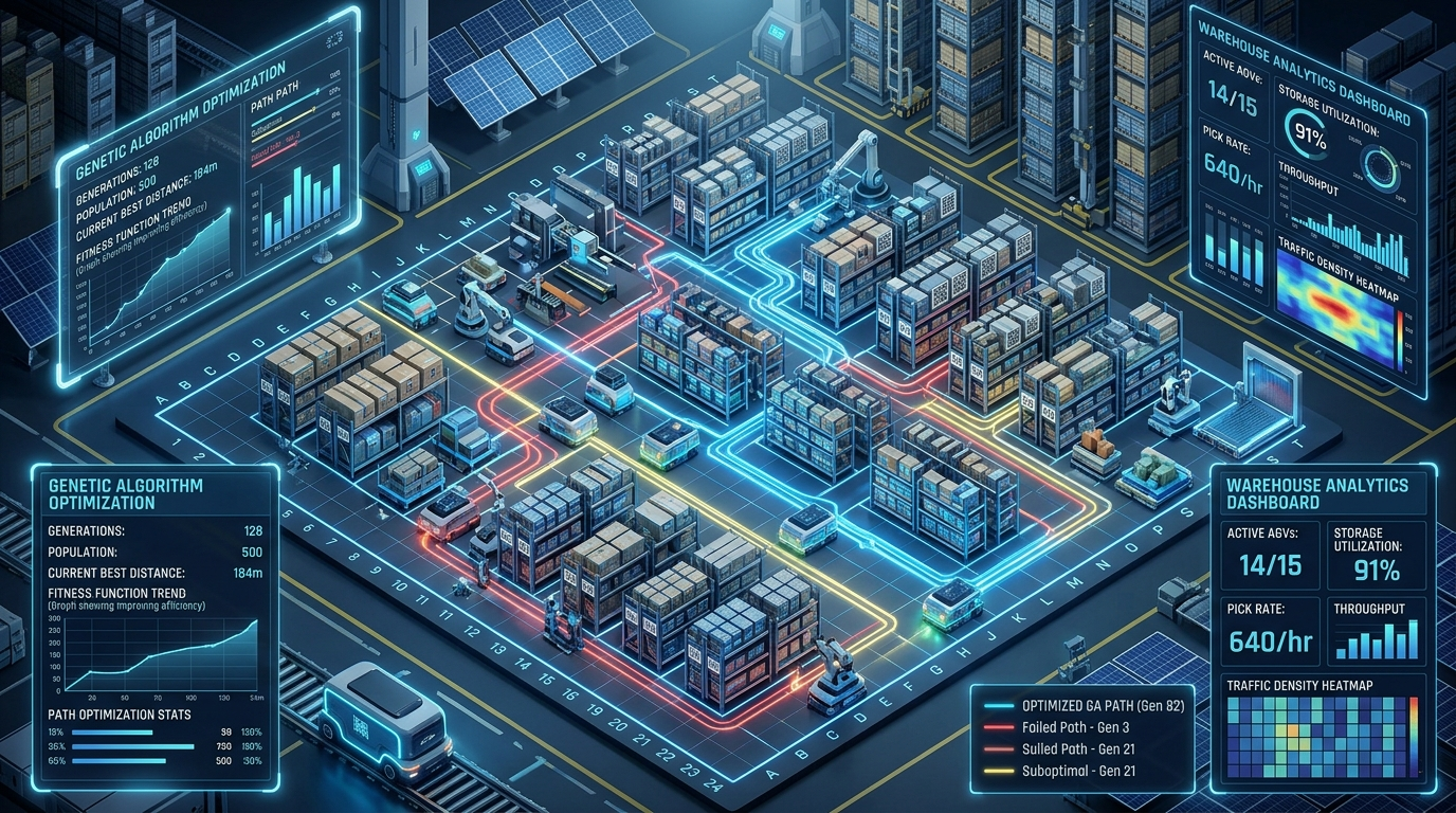 Warehouse Storage Genetic Algorithm