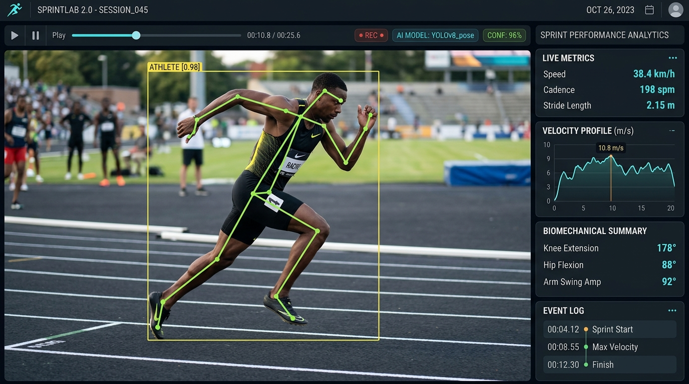 AthleteVision AI Sports Analytics