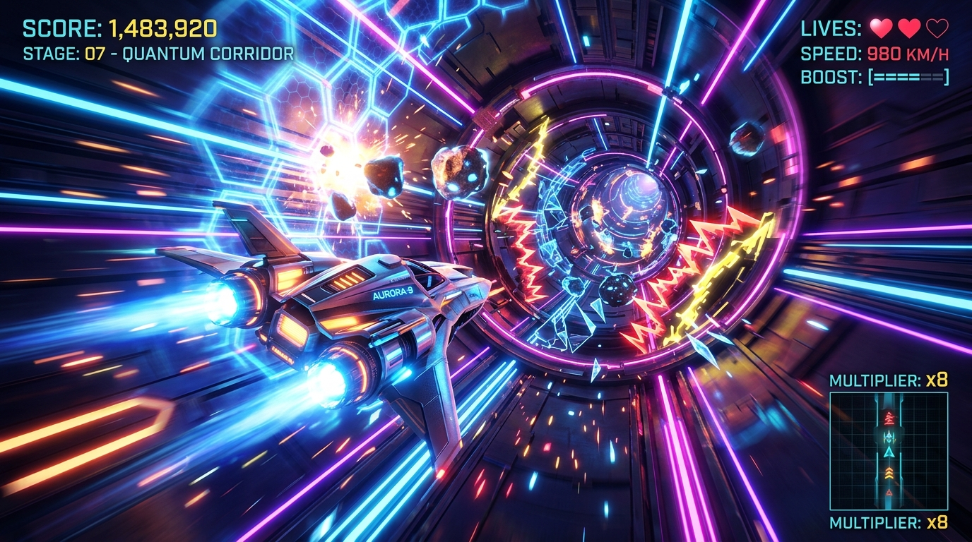 CosmicDrift 3D Space Game